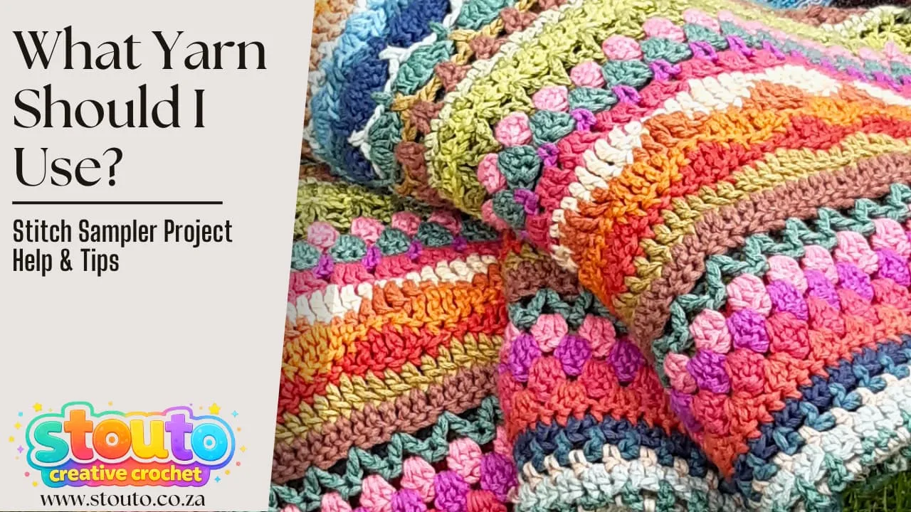 What yarn is best for crochet stitch sampler blankets