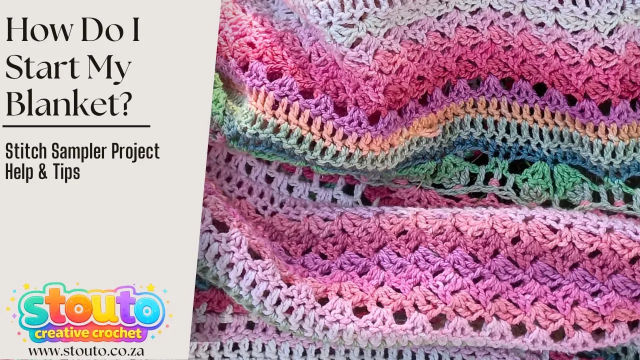 How to start your stitch sampler blanket pattern