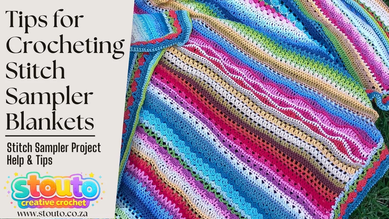 Great.tips for crocheting a stitch sampler blanket pattern