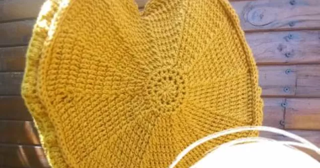 Large textured crochet shopper bag pattern