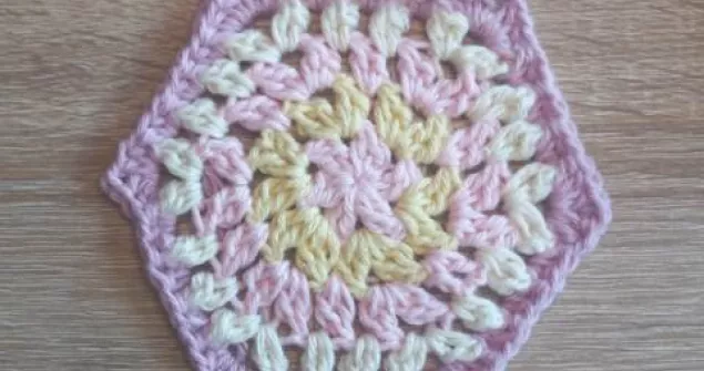 Easy Blanket Hexagon Square 
