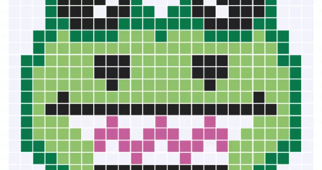 C2C  Pattern for Friendly crocodile