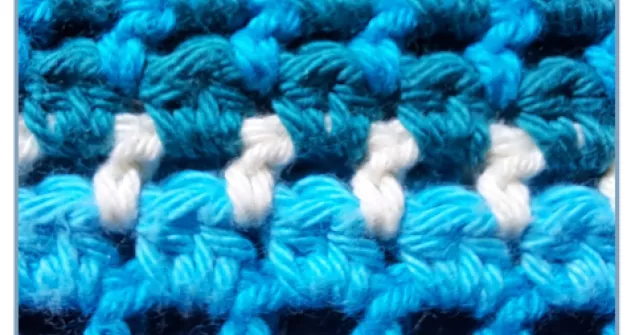 2HDC Block Stitch Pattern