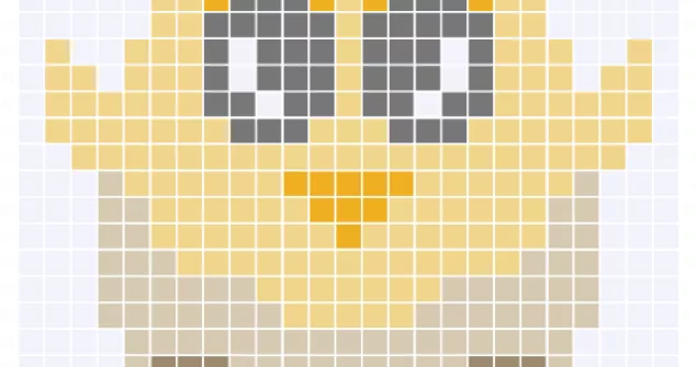 Cute Baby Chicken in egg C2C Graph and Pattern