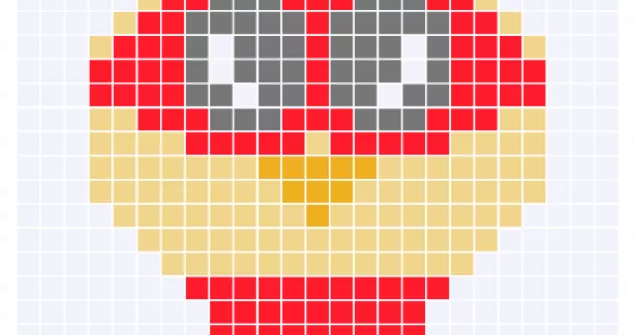 Cute Super Hero Baby Chicken C2C Graph and Pattern